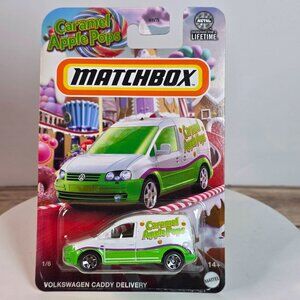 Matchbox Caramel Apple Pops Volkswagen Caddy Delivery Die-Cast 1:64 Scale